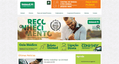 Desktop Screenshot of cg.unimed.com.br