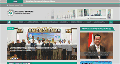 Desktop Screenshot of fe.unimed.ac.id